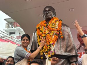 जबलपुर में अखिल भारतीय कुर्मी क्षत्रिय महासभा के राष्ट्रीय अधिवेशन में केंद्रीय मंत्री अनुप्रिया पटेल का संबोधन
